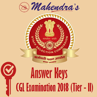 SSC | CGL Exam 2018 (Tier - II) - Answer Keys