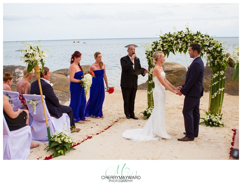 Koh Samui, wedding ceremony, Beach republic Wedding, Thailand