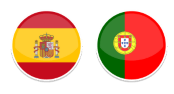 spanyol vs portugal