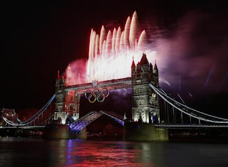 London Bridge Olympic Ceremony