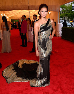 Nina Dobrev in Met Gala 2012