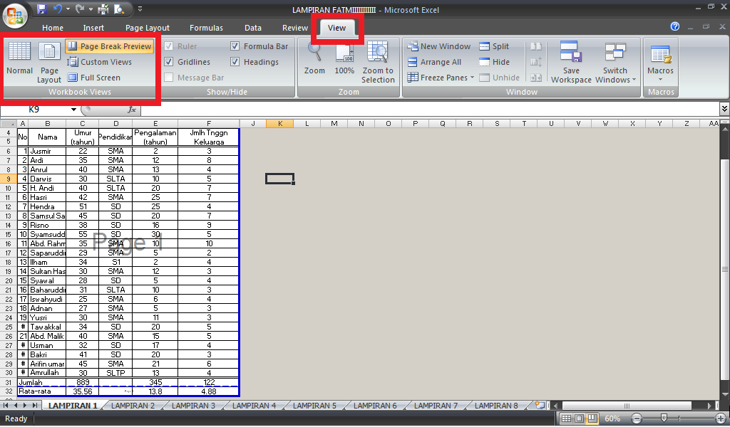 How to Remove Page 1 Watermark in Excel