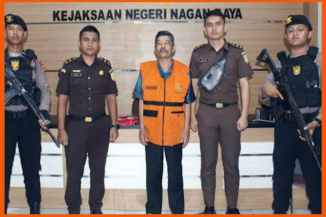 Mantan Keuchik Meugatmeh ditahan Kejari Nagan Raya terkait dugaan korupsi dana desa hingga Rp 1,2 miliar