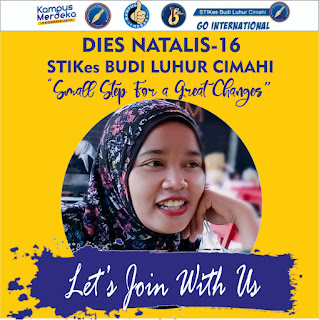 Twibbon Dies Natalis-16 Stikes Budi Luhur Cimahi 2022, Desain Keren