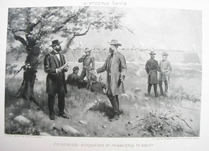 Surrender of Pemberton to Grant