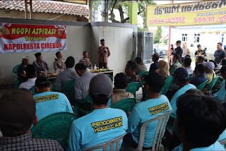 *Kabid Humas Polda Jabar : Polisi Gelar Ngopi Aspirasi Bersama Berbagai Unsur Masyarakat Arjawinangun*