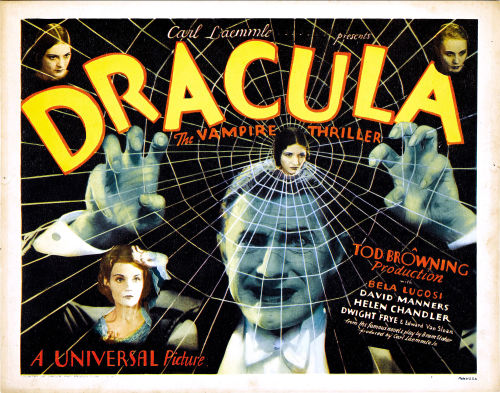 U.S. poster for 1931 Bela Lugosi Dracula