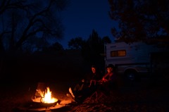 Campsite at Deer Creek...Burr Trail Rd. 30 miles from Boudler, UT