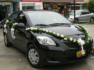 Decoracion de Coches para Boda, parte 3