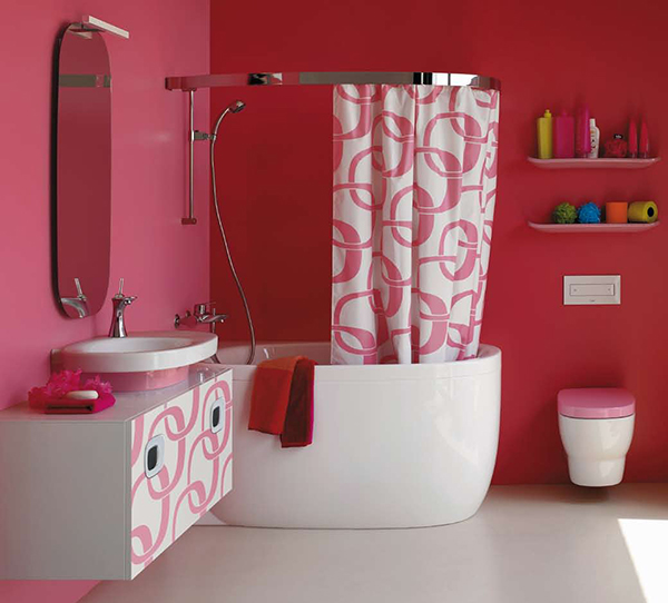 PINK COLOR FOR BATHROOM