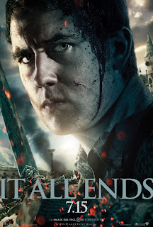 Harry Potter and the Deathly Hallows: Part 2 “It All Ends” Portrait Movie Poster Set - Matthew Lewis as Neville Longbottom