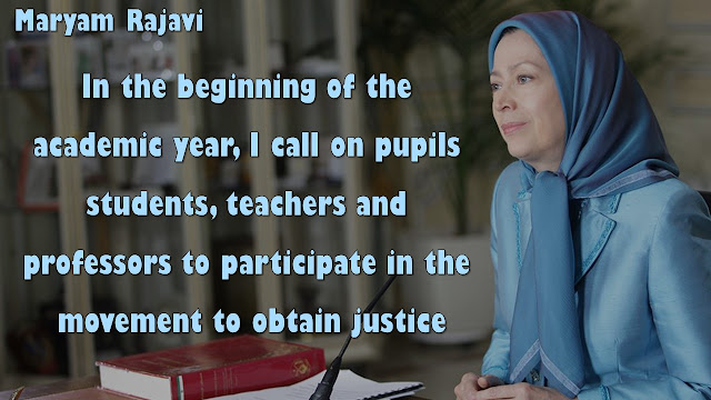 Iran- Maryam Rajavi's Message on the New Academic Year 2016-2017