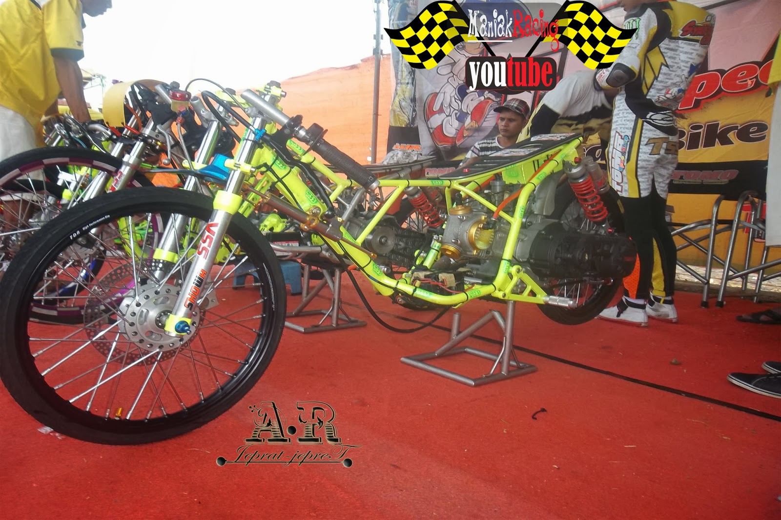 World Speed Mio Drag 200 Cc Dan FFA Tomo Speed Shop Jakarta