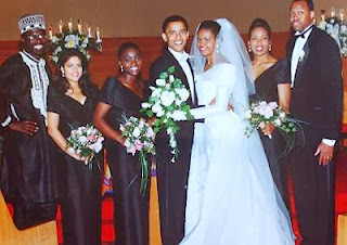 Barack and michelle obama wedding pictures