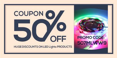 Save money with LED lights coupon
