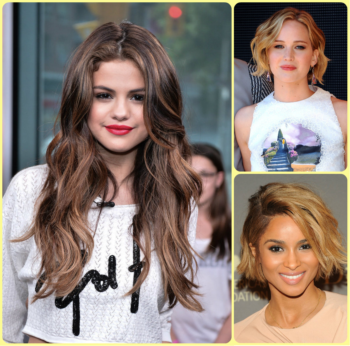 Celebrity Hairstyles Long Hair Summer 2016