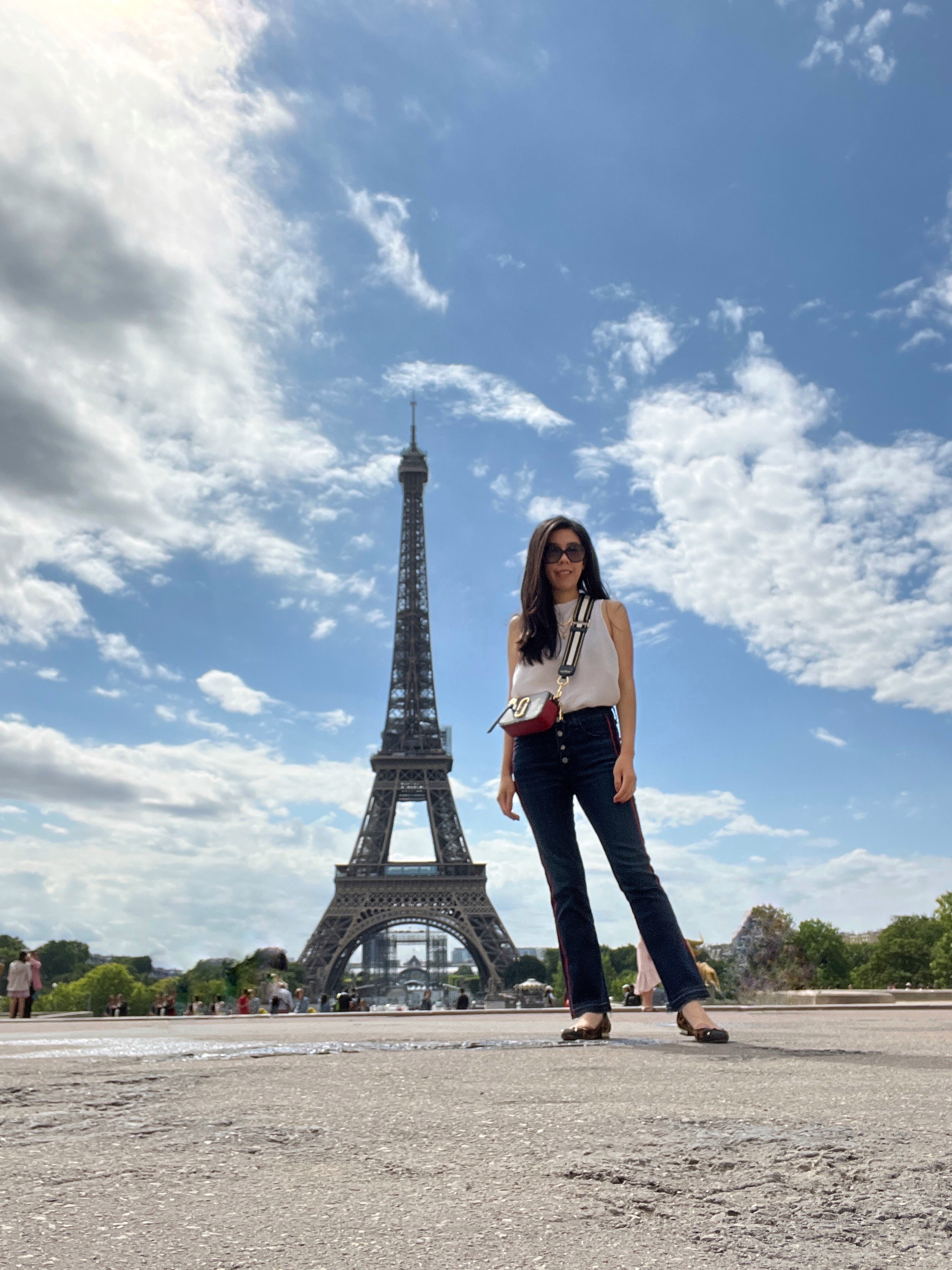 Eiffel Tower from Place du Trocadero_Perfect Eiffel Tower Picture Spot_Adrienne Nguyen