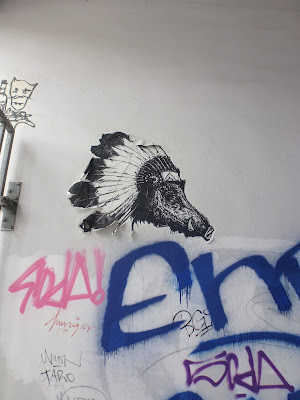 Indianer-Wildschwein, Schanzenviertel, Hamburg