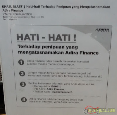 Informasi resmi dari Adira