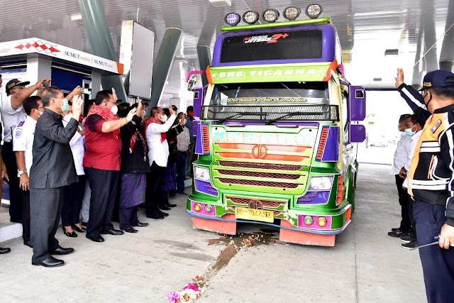 Gubernur Edy Rahmayadi Resmikan Terminal Tipe B Kabanjahe 