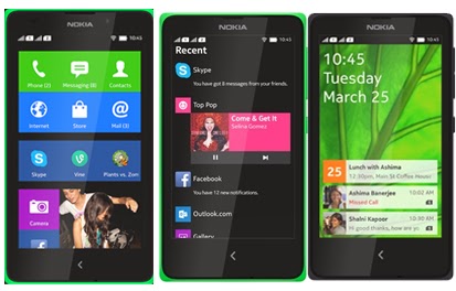 Nokia Android X, X+ Dan XL