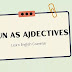 Nouns as adjectives exercises 
