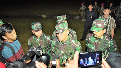 Panglima TNI Minta  Para Dansat TNI Terus Motivasi Daya Juang Prajurit