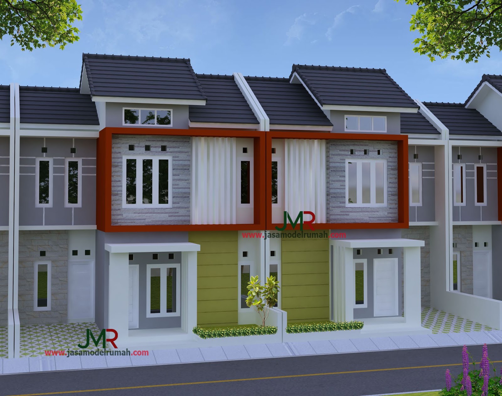Rumah type 90 minimalis lantai 2 di Bandung - www ...