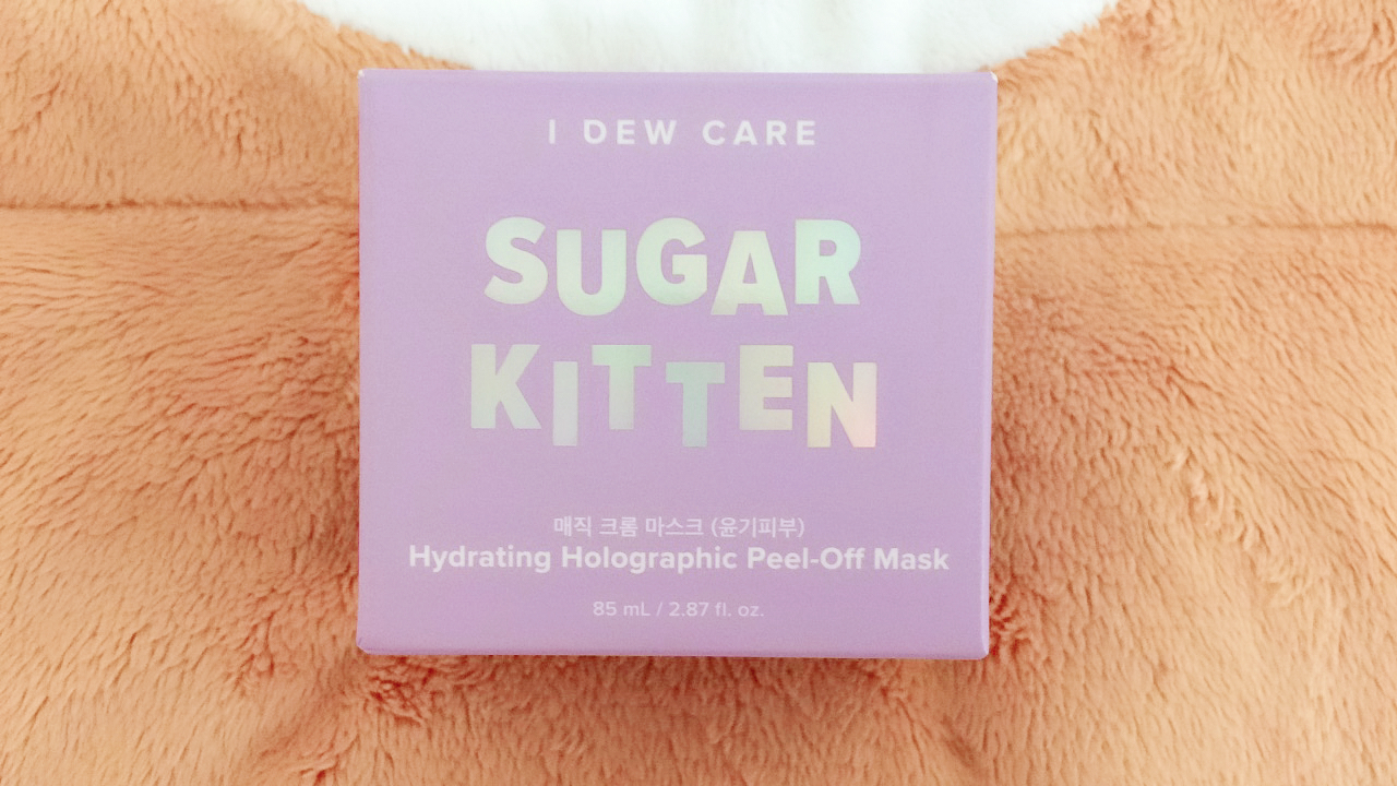 Review: I Dew Care Sugar Kitten Hydrating Holographic Peel Off Mask