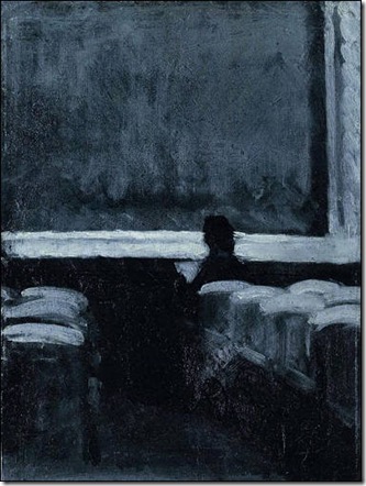 Edward-Hopper-figura solitaria a teatro - 1902