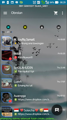 BBM GRADIENT Transparent V2.11.0.16 Apk