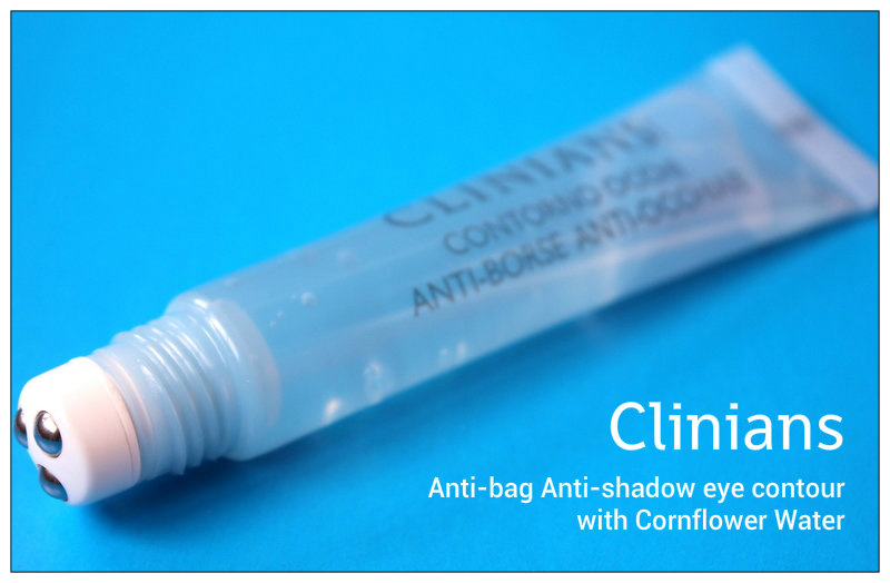 Review: Clinians HYDRA PLUS Anti-bag Anti-shadow eye contour with Cornflower Water