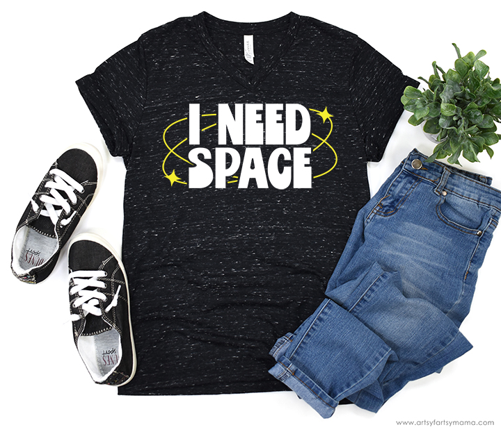 Free "I Need Space" SVG Cut File