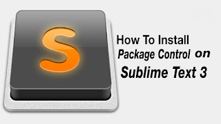 install package control in sublime text 2 & 3 