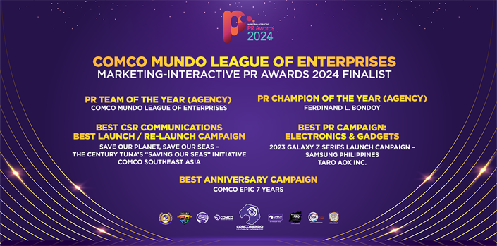 COMCO Mundo Marketing-Interactive PR Awards 2024