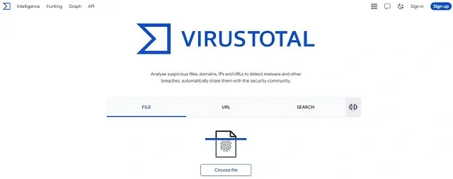 شرح موقع Virustotal