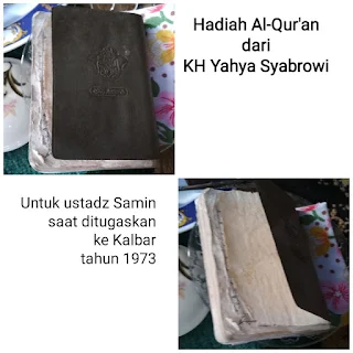 KIAI YAHYA BEKALI AL-QUR'AN PADA TIGA SANTRI TUGAS