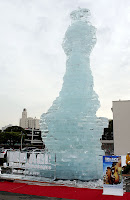 word tallest  Ice Sculpture Scrat ice age 3