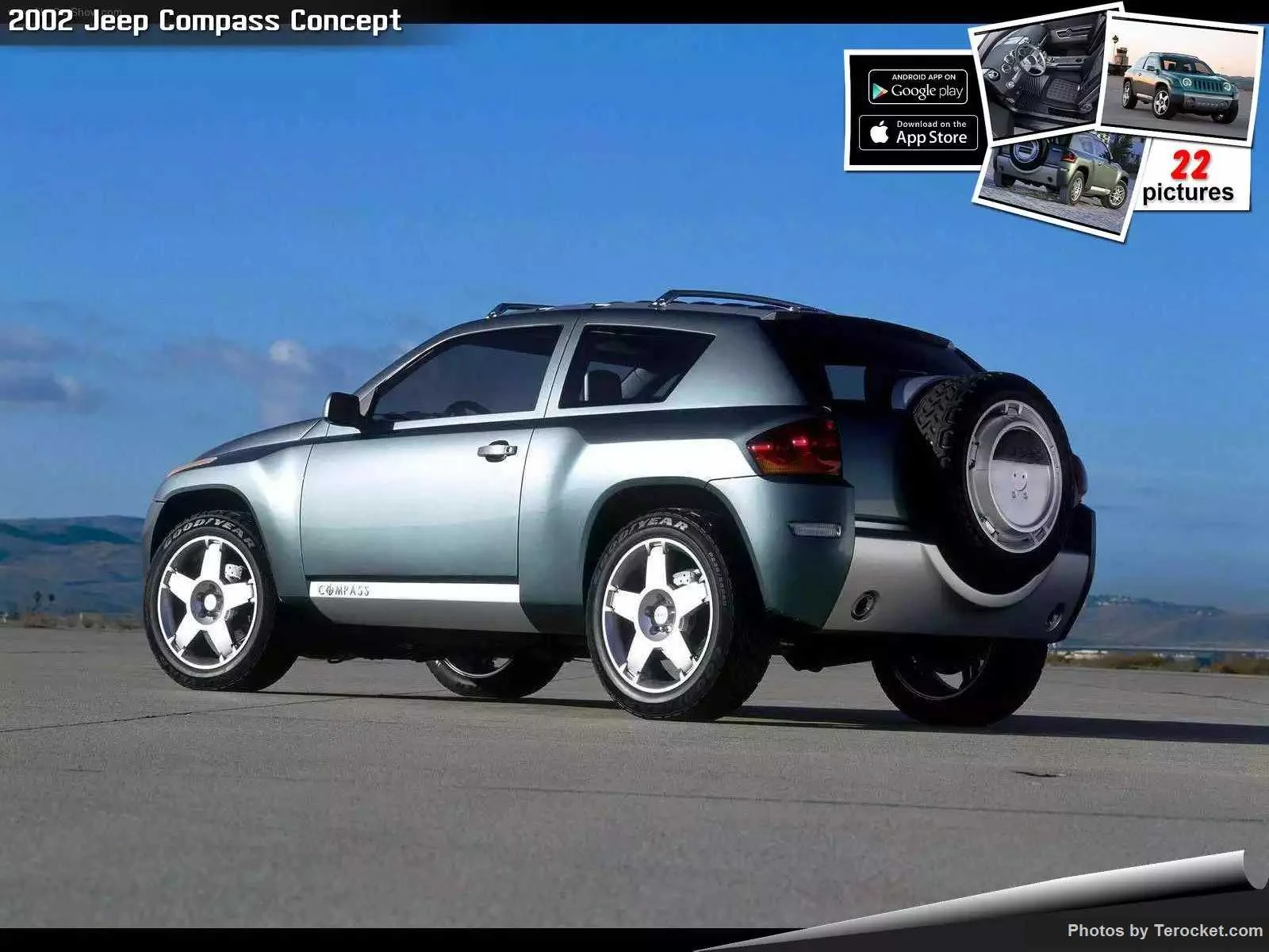 Hình ảnh xe ô tô Jeep Compass Concept 2002 & nội ngoại thất