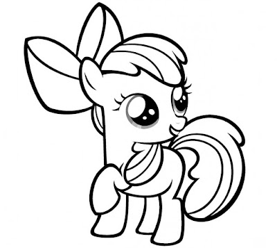 Desenhos para Colorir O Meu Pequeno Ponei – My Little Pony