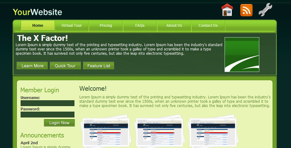 Web 2.0 Showcase - ThemeForest Item for Sale