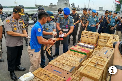 Hana Jadèh Uroe Raya, 2 Droe Awak Tamiang Jibeureukah Lé TNI AL di Belawan