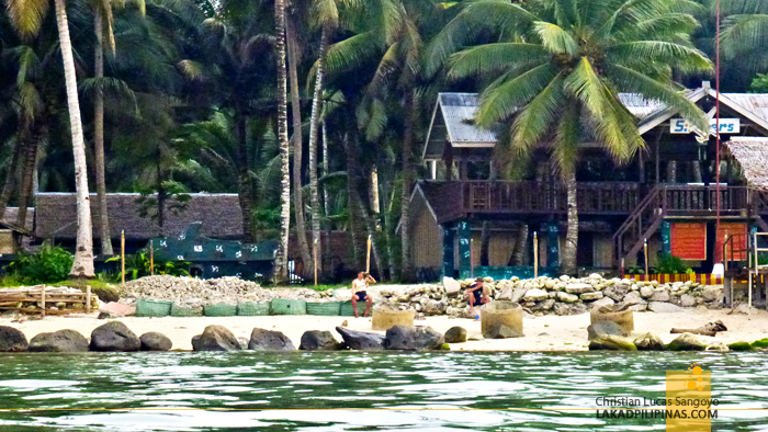 Shoreline of the MBLT6 Marine Camp in Patikul, Sulu