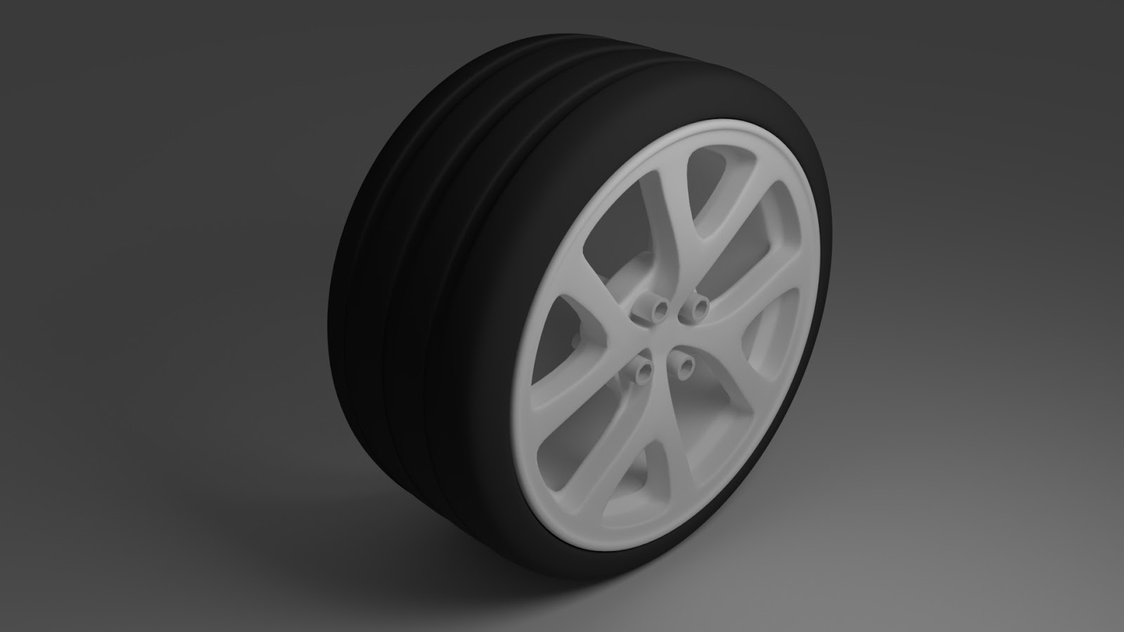 Free 3D Slick Tire 2 .blend