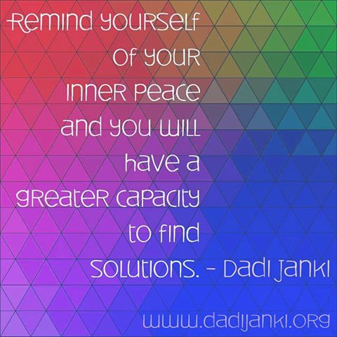 Janki dadi inner peace quotes