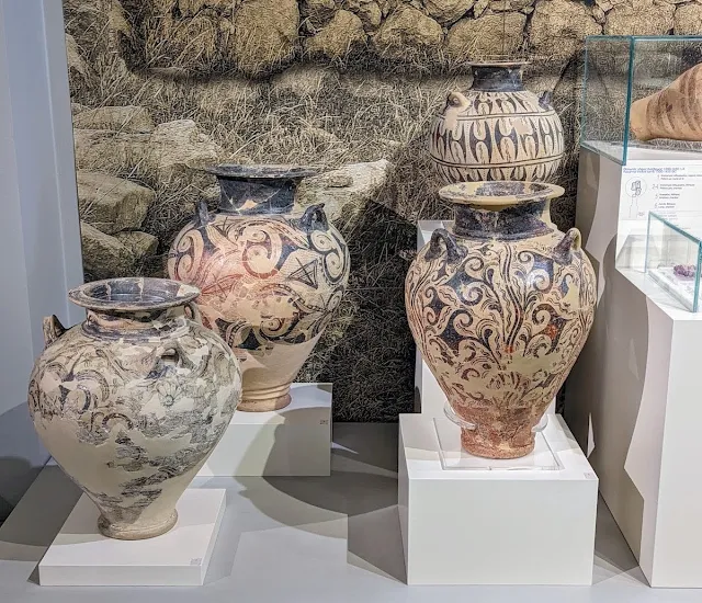 Things to do in Nafplio: Check out the vases at the Archaeological Museum