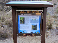 Fish Canyon access trail opening day June 21, 2014