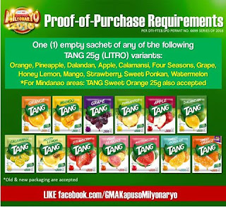 Kapuso Milyonaryo 2016 Participating Brands, GMA 7 Kapuso Milyonaryo 2016, Philippines promo contest, KM2016