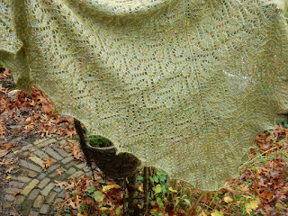 groene wollen sjaal groene wol shawls