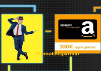 Logo Con TIM Party vinci lo shopping che ti piace : 100 buoni Amazon da 100€